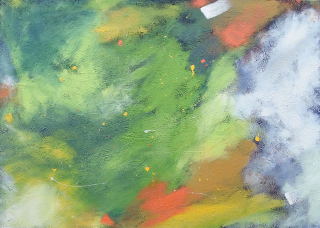 XXL abstrakte Gemlde mit Strukturen kaufen - Grn.jpg